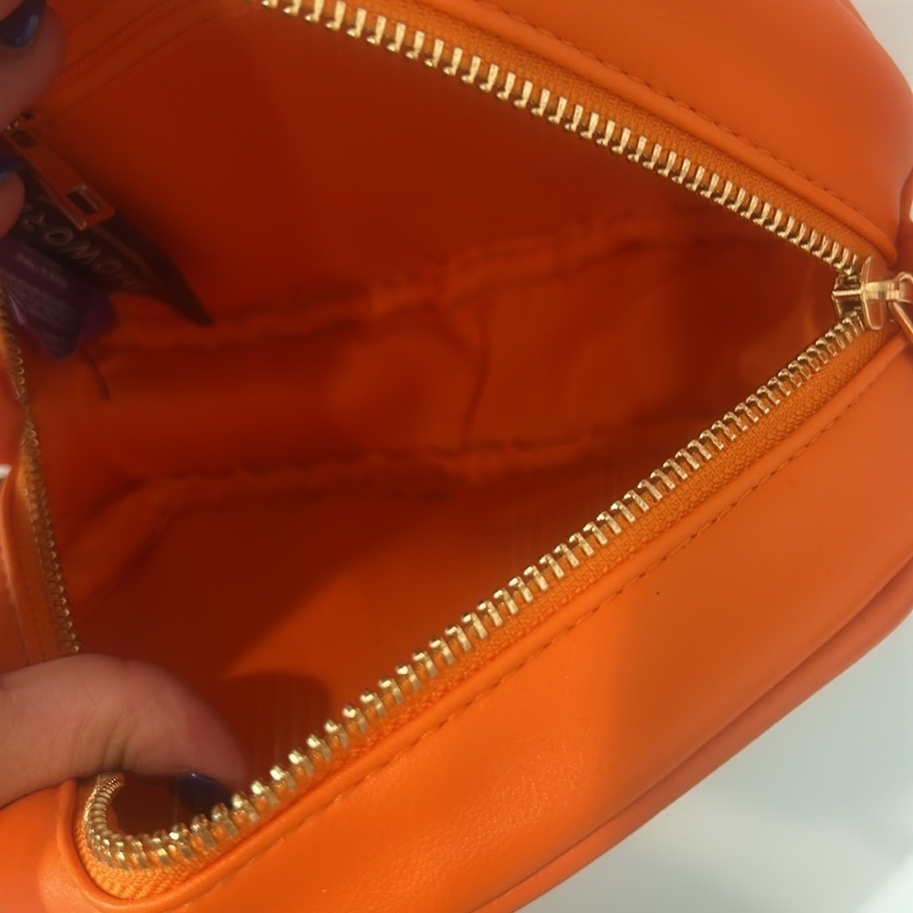 NWT Lilo & Stitch Halloween pumpkin head crossbody bag adjustable strap o/s - Picture 3 of 8
